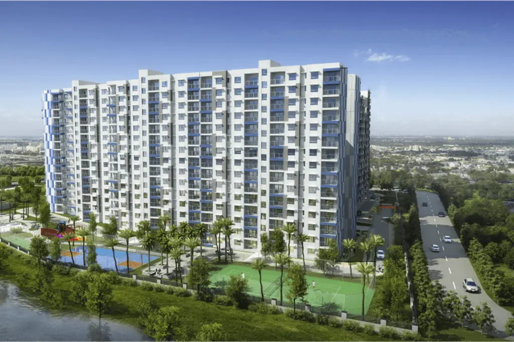 Adarsh Lakefront, a picture from Adarsh Developers’ website