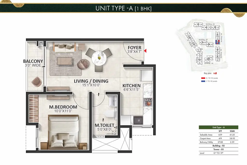 Evergreen at Prestige Raintree Park, a picture from Prestige Group’s website