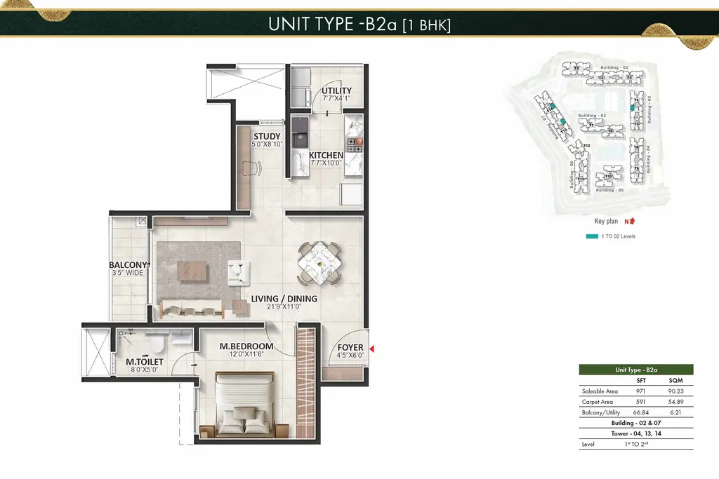 Evergreen at Prestige Raintree Park, a picture from Prestige Group’s website