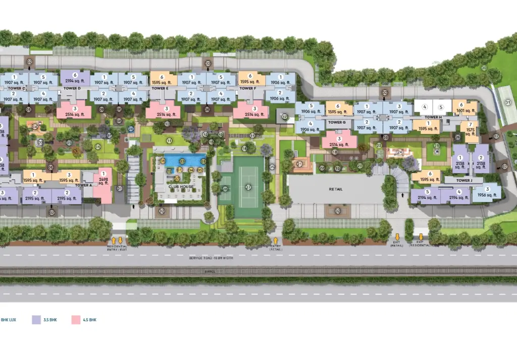 Godrej Aveline, a picture from Godrej Properties Ltd’s website