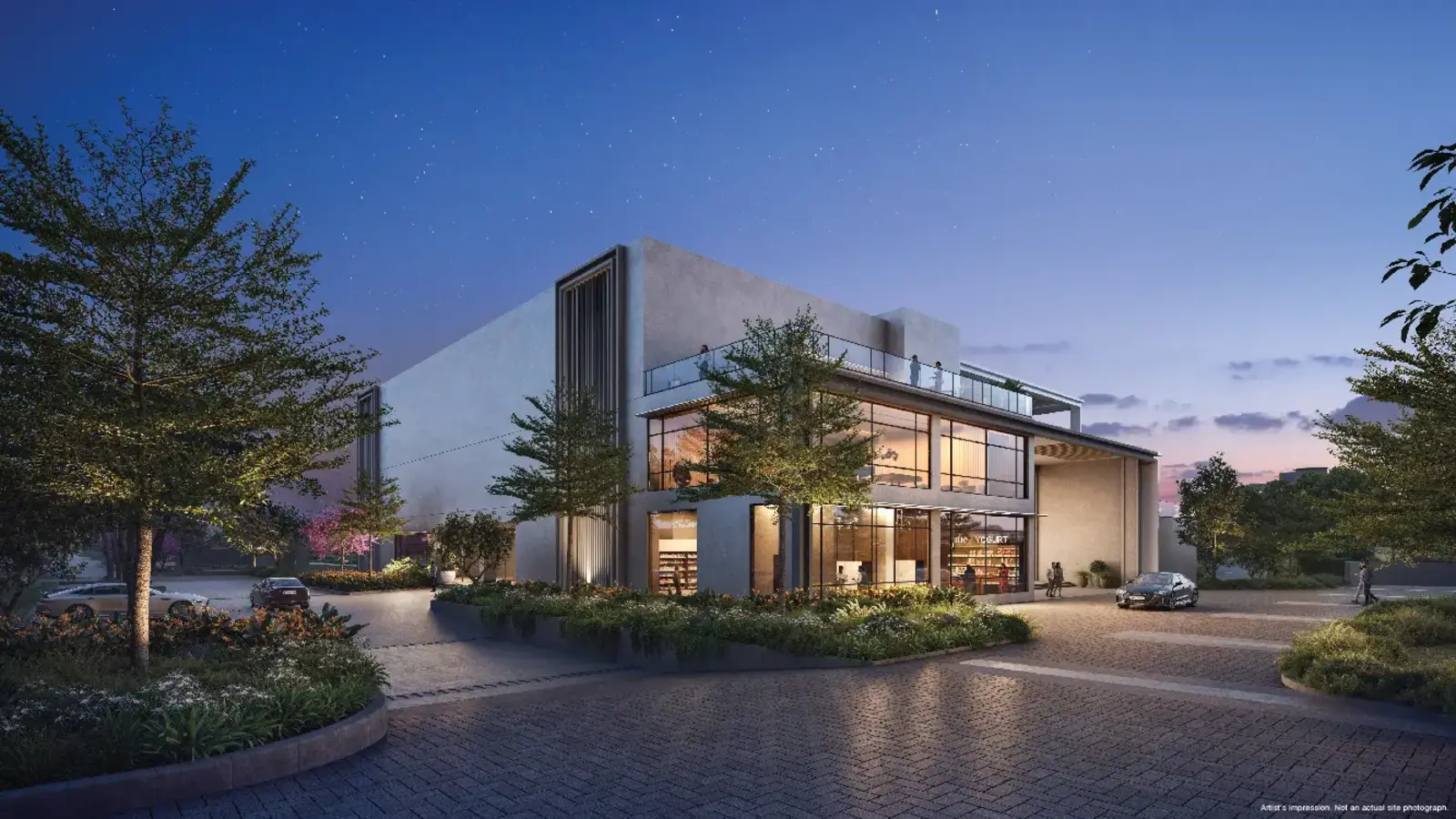 Godrej Lakeside Orchard, a picture from Godrej Properties Ltd’s website