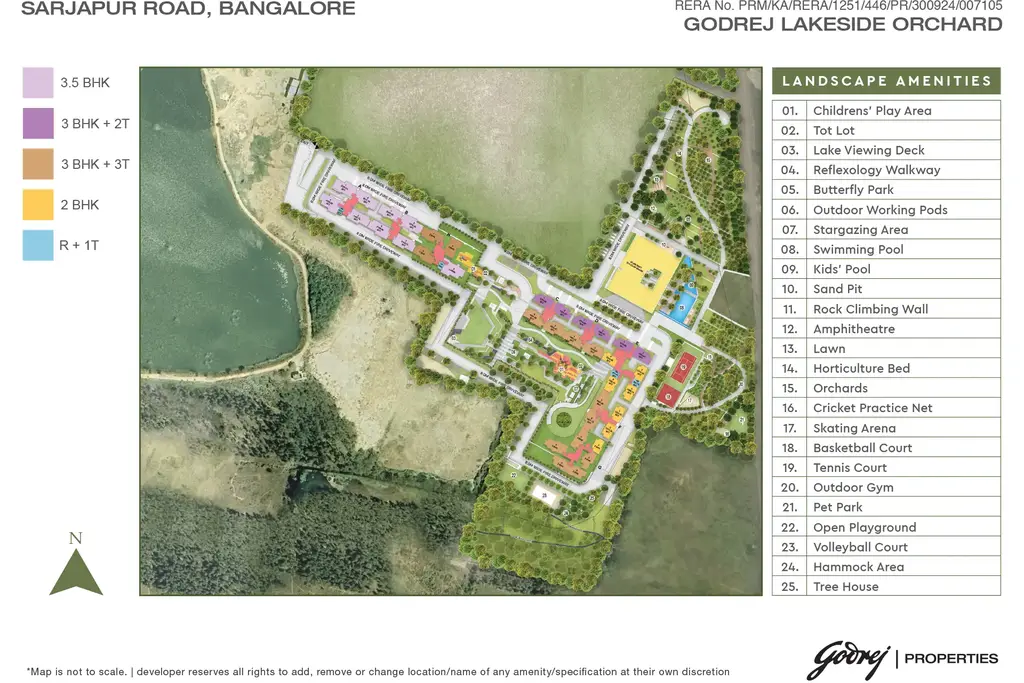 Godrej Lakeside Orchard, a picture from Godrej Properties Ltd’s website