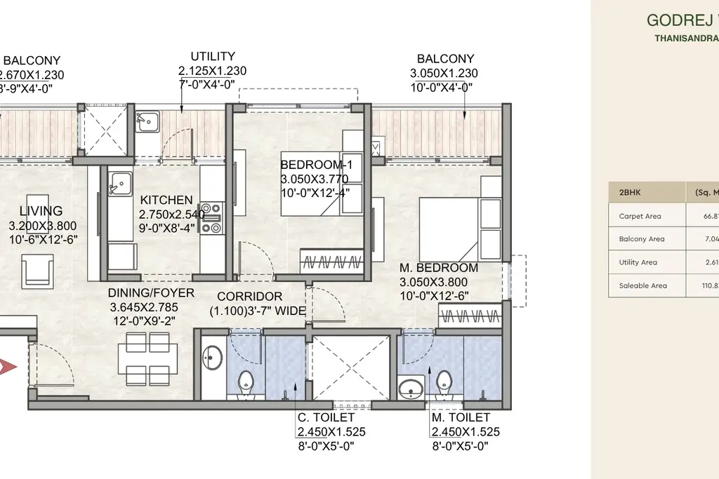 Godrej Woods, a picture from Godrej Properties Ltd’s website