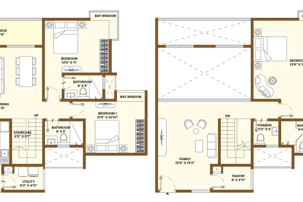 Nikoo Homes 9 (Alpine, Bhartiya Garden Hill), a picture from Bhartiya Urban’s website