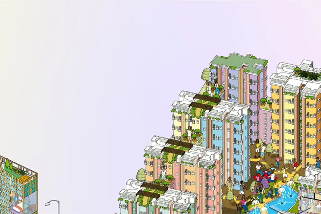 Nikoo Homes V, a picture from Bhartiya Urban’s website