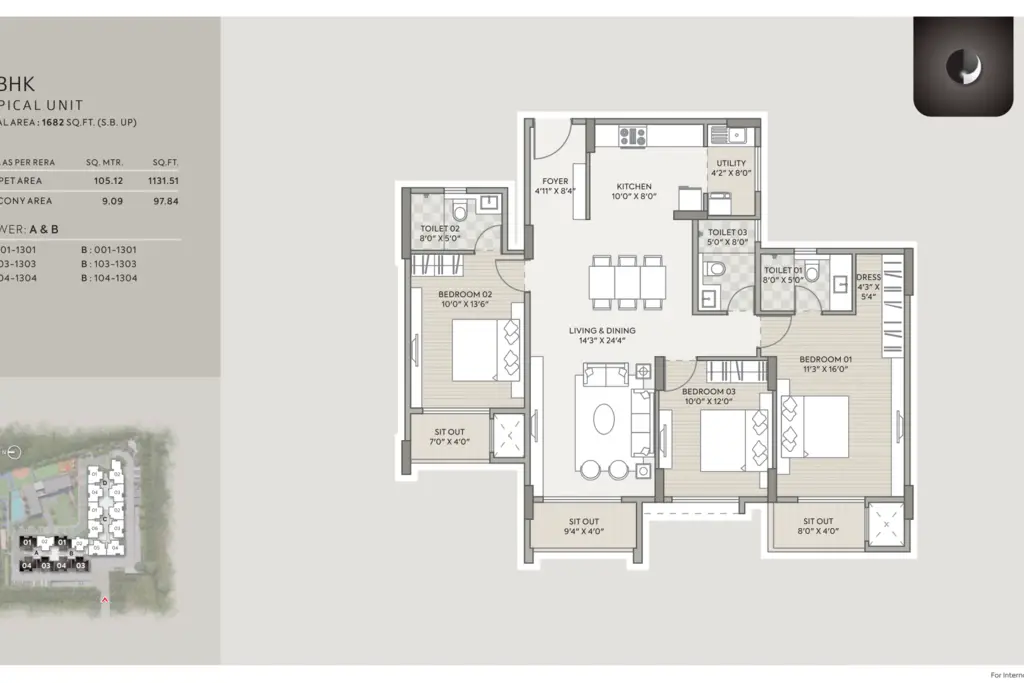 Orchid Platinum, a picture from Goyal & Co. / Hariyana Group’s website
