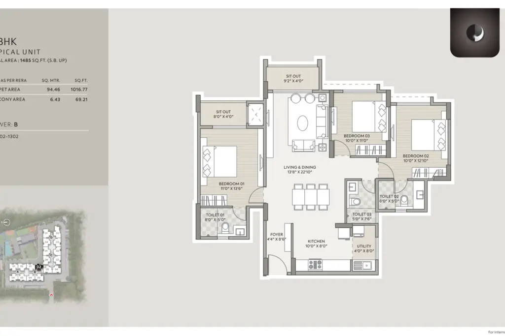 Orchid Platinum, a picture from Goyal & Co. / Hariyana Group’s website