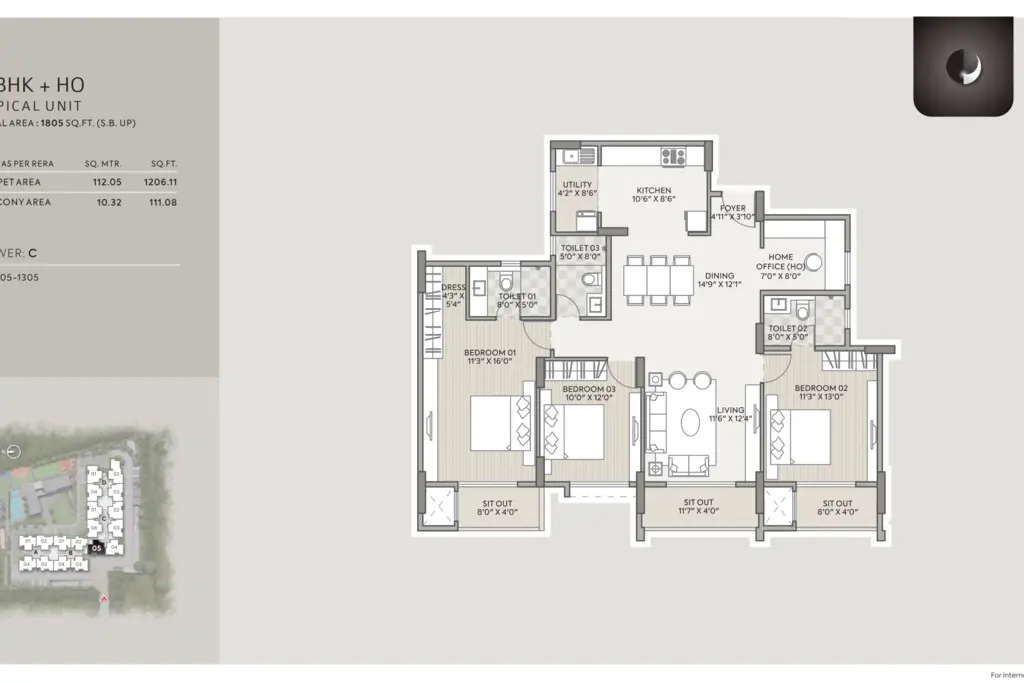 Orchid Platinum, a picture from Goyal & Co. / Hariyana Group’s website