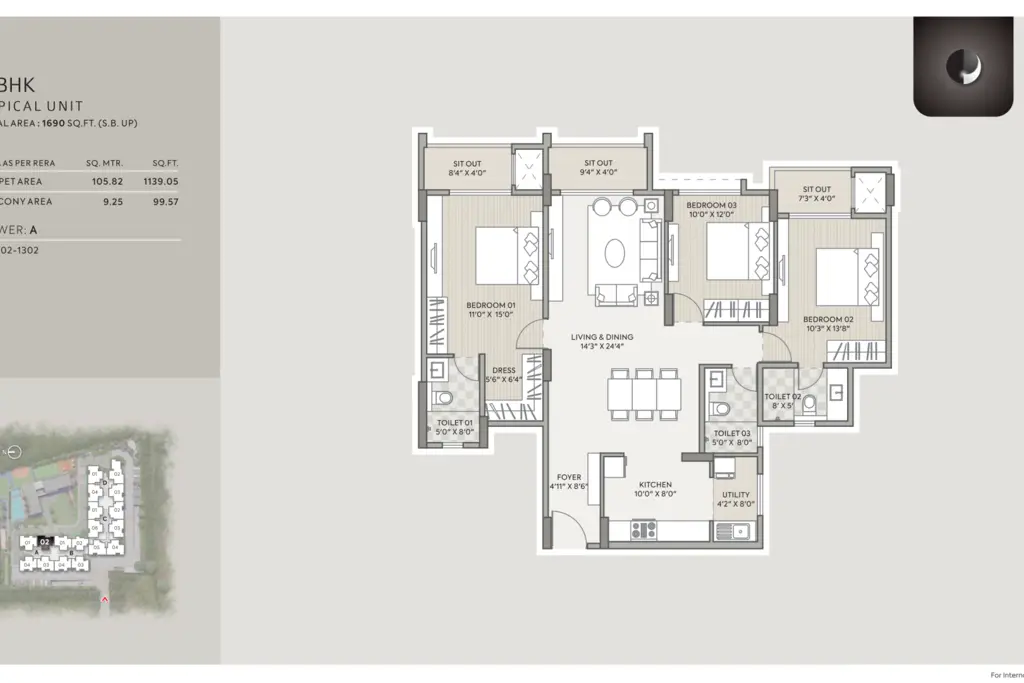 Orchid Platinum, a picture from Goyal & Co. / Hariyana Group’s website