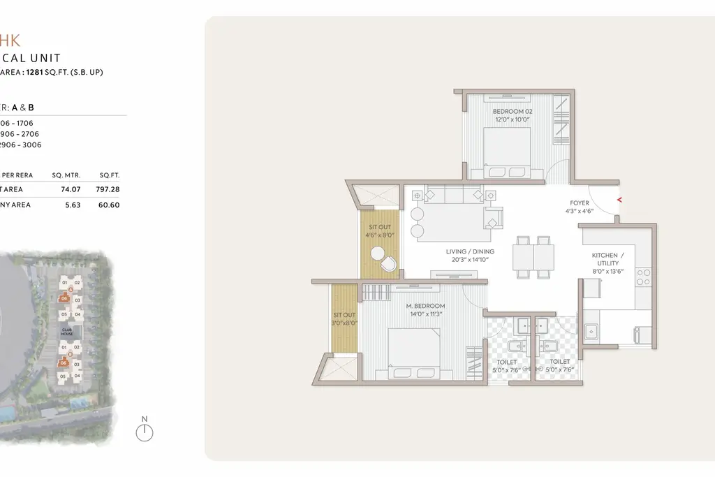 Orchid South Park, a picture from Goyal & Co. / Hariyana Group’s website