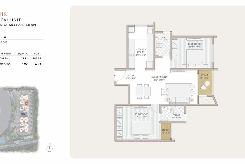 Orchid South Park, a picture from Goyal & Co. / Hariyana Group’s website