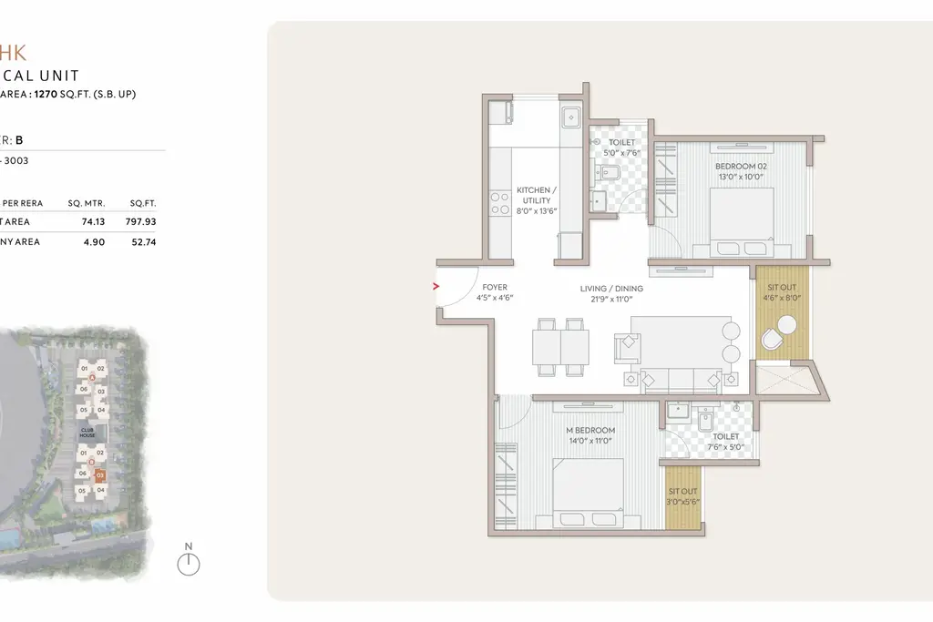 Orchid South Park, a picture from Goyal & Co. / Hariyana Group’s website