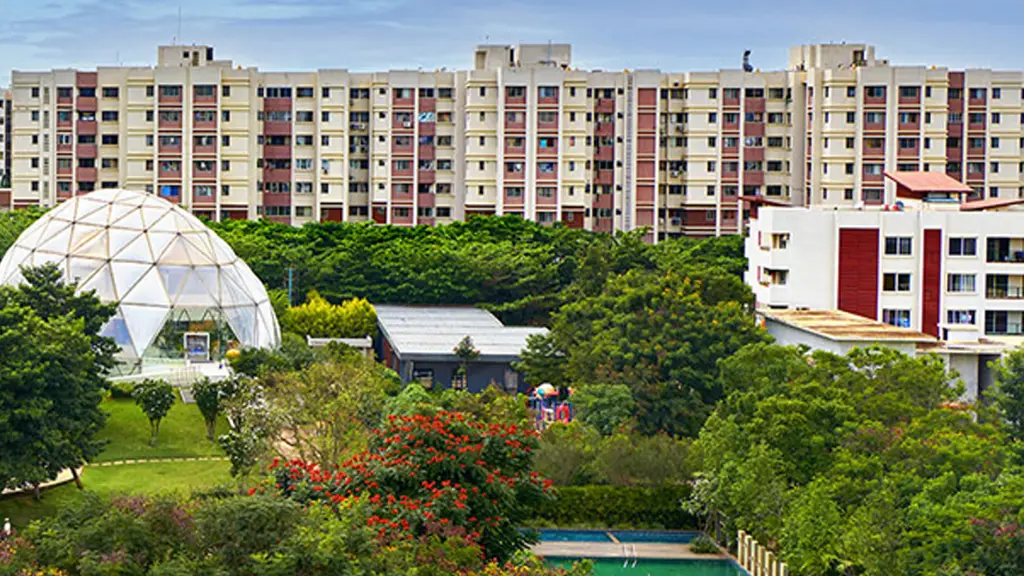 Ozone Urbana (integrated township: Urbana Avenue, Aqua, Prime, Platina, Belvedere, Pavilion, Alcove, Aura; Southend villa plots), a picture from Ozone Group’s website
