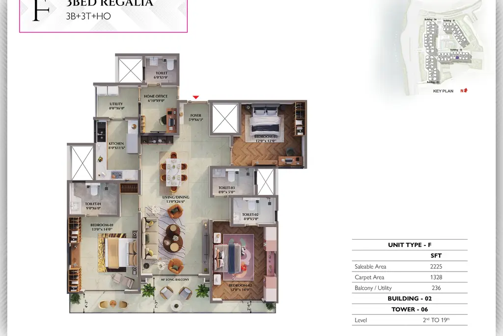 Prestige Raintree Park, a picture from Prestige Group’s website