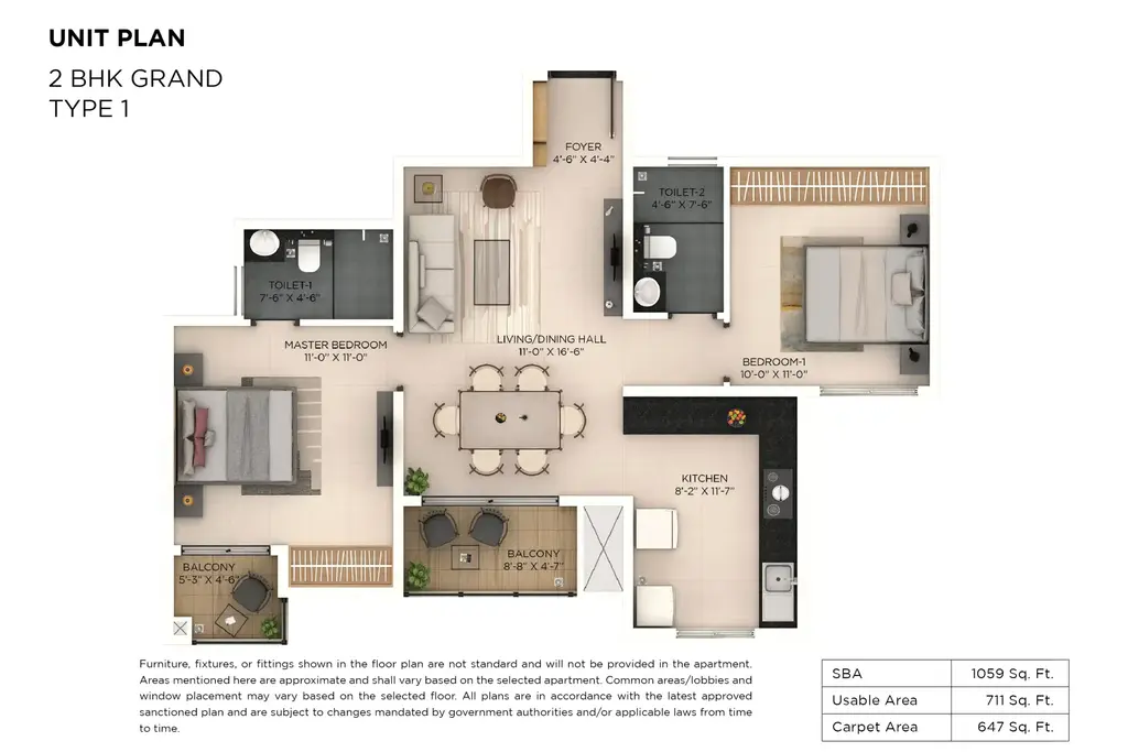Provident Botanico, a picture from Puravankara Ltd’s website