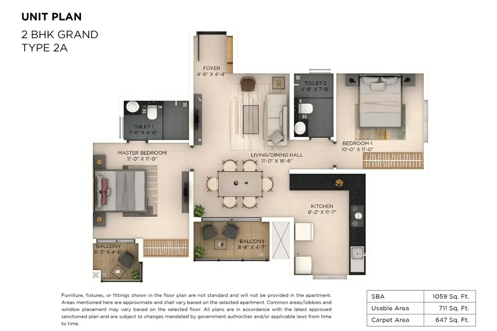 Provident Botanico, a picture from Puravankara Ltd’s website