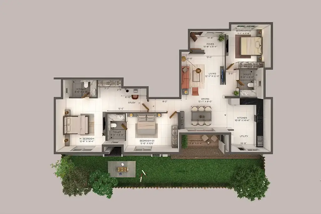 Provident Deansgate, a picture from Puravankara Ltd’s website