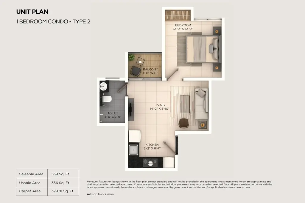 Provident Ecopolitan, a picture from Puravankara Ltd’s website