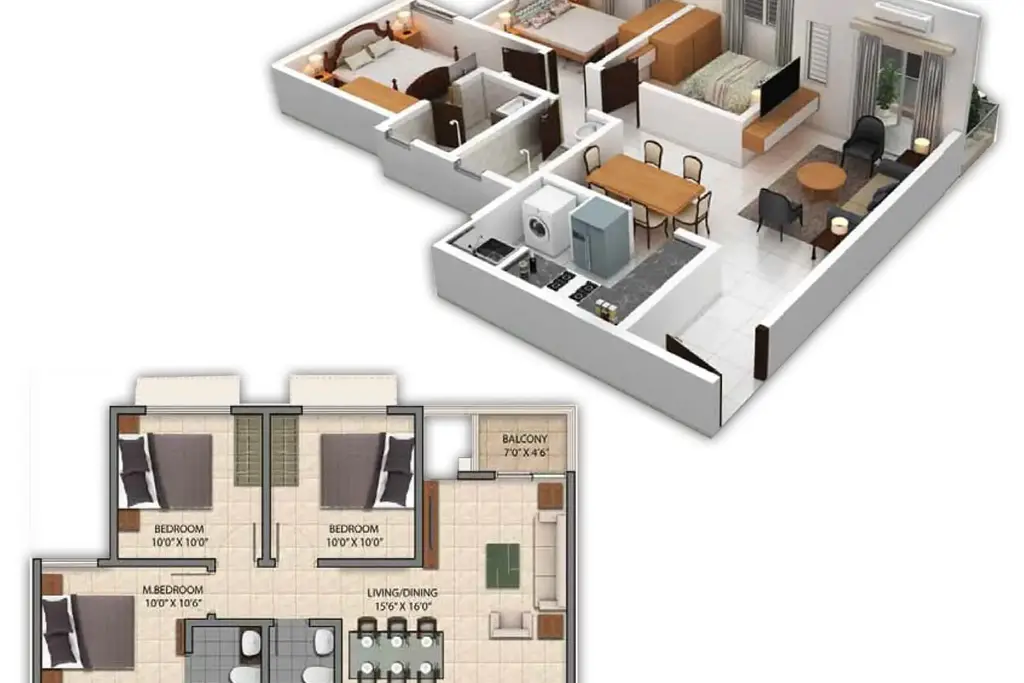 Provident Park Square, a picture from Puravankara Ltd’s website