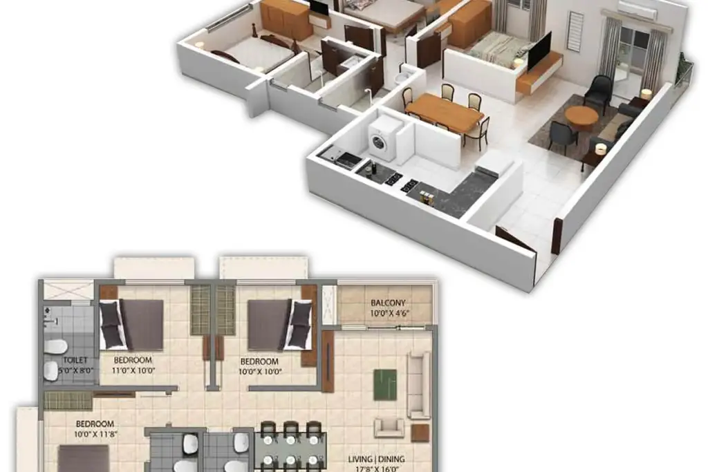 Provident Park Square, a picture from Puravankara Ltd’s website