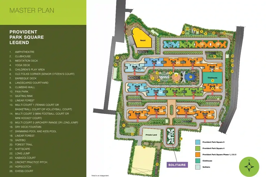 Provident Park Square, a picture from Puravankara Ltd’s website