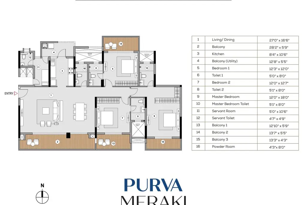 Purva Meraki, a picture from Puravankara Ltd’s website