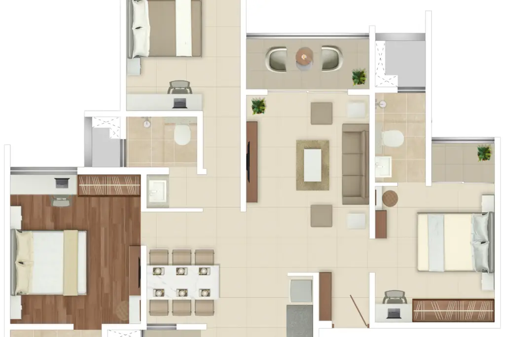 Rohan Ekanta (Phases 1-3), a picture from Rohan Builders’ website