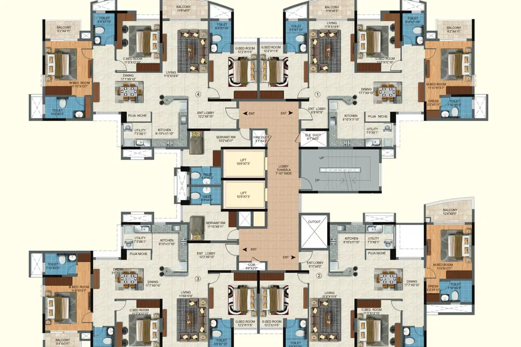 Sattva Aqua Vista, a picture from Sattva Group’s website