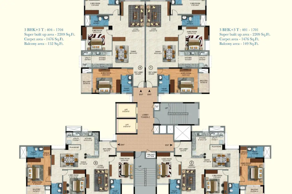 Sattva Aqua Vista, a picture from Sattva Group’s website