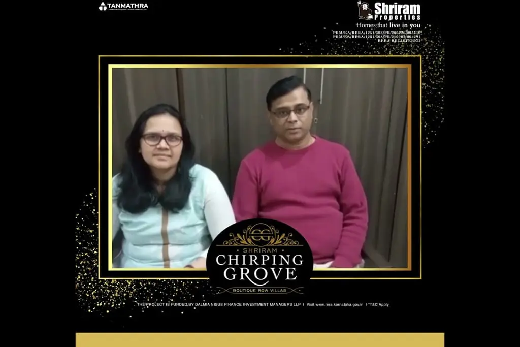 Shriram Chirping Grove, a picture from Shriram Properties’ website