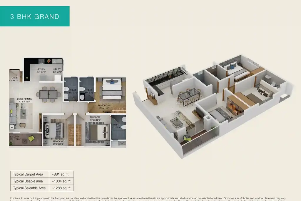 Solitaire at Provident Park Square, a picture from Puravankara Ltd’s website