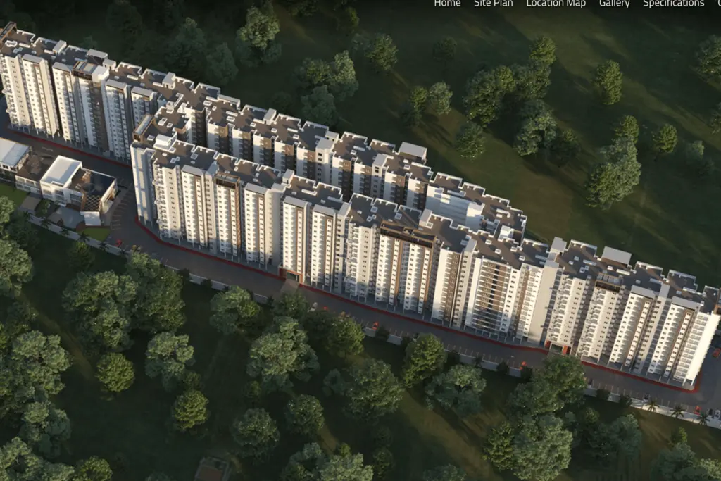Sowparnika Euphoria in the East, a picture from Sowparnika Projects & Infrastructure Pvt Ltd’s website
